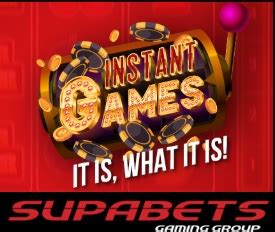 Supabets Instant Games .
